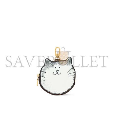 LOUIS VUITTON KITTY COIN PURSE ‎M15139 (9.5*9.5*1.5cm)
